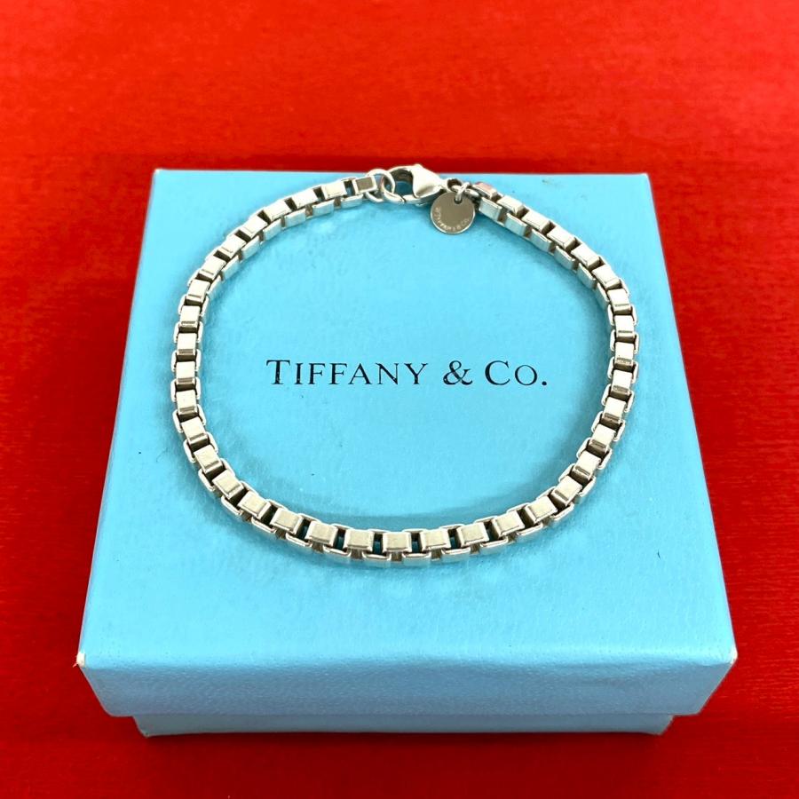 Tiffany & Co. ベネチアン ブレスレット 925 TIFFANY&Co.（ティファニー） 極 美品 ヴィンテージ ベネチアン