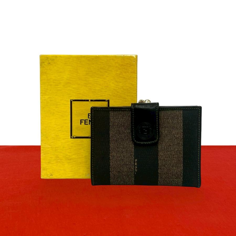 FENDI（フェンディ） 極 美品 箱付き ヴィンテージ ぺカン レザー 本革