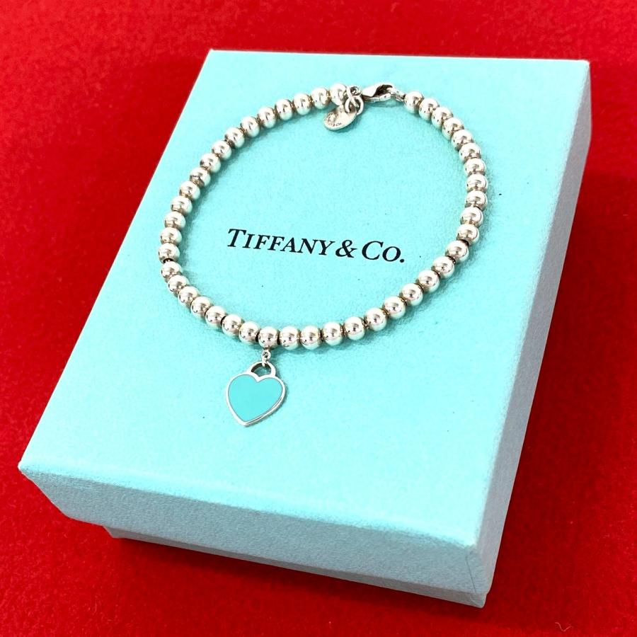 TIFFANY&Co.（ティファニー） 極 美品 箱付き リターントゥ ビーズ