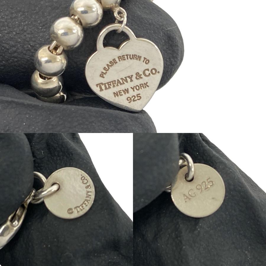 Tiffany & Co. シルバービーズブレスレット TIFFANY&Co.（ティファニー） 極 美品 箱付き リターントゥ ビーズ