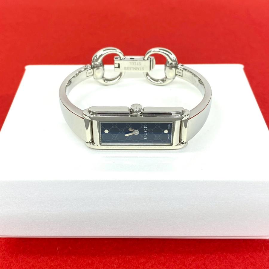 GUCCI（グッチ） 稼働品 極 美品 1500L バングルウォッチ ステンレス