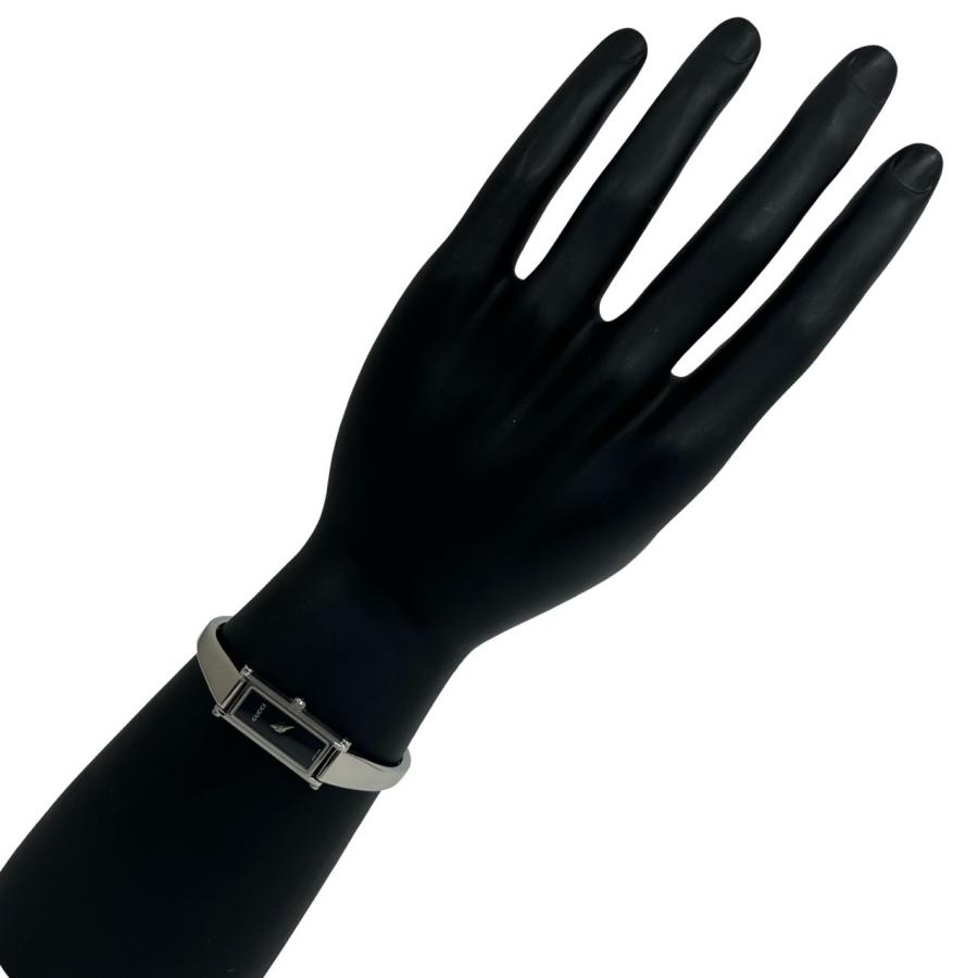 GUCCI（グッチ） 稼働品 極 美品 1500L バングルウォッチ ステンレス