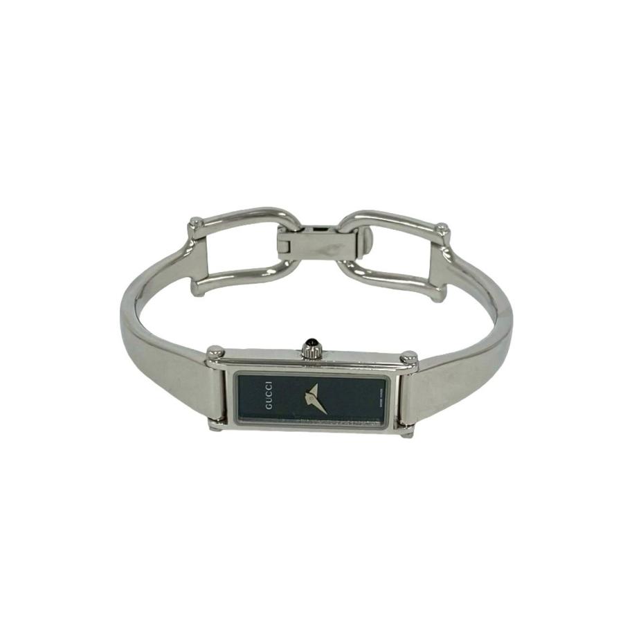 GUCCI（グッチ） 稼働品 極 美品 1500L バングルウォッチ ステンレス