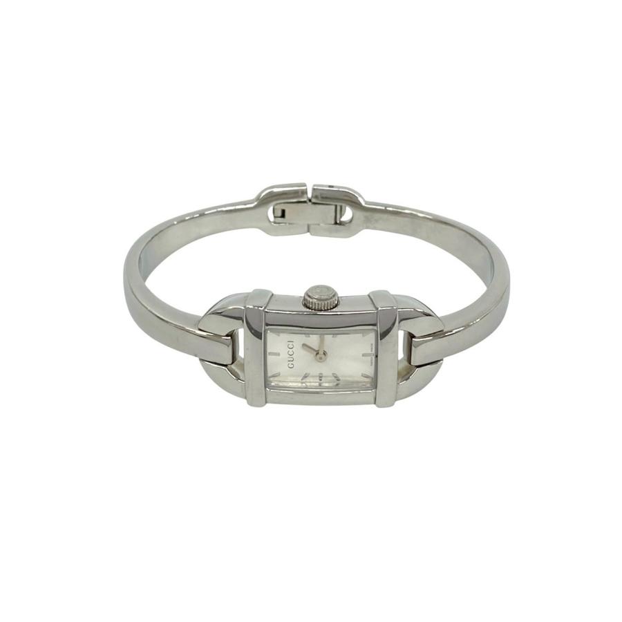 GUCCI（グッチ） 稼働品 極 美品 6800L バングルウォッチ ステンレス