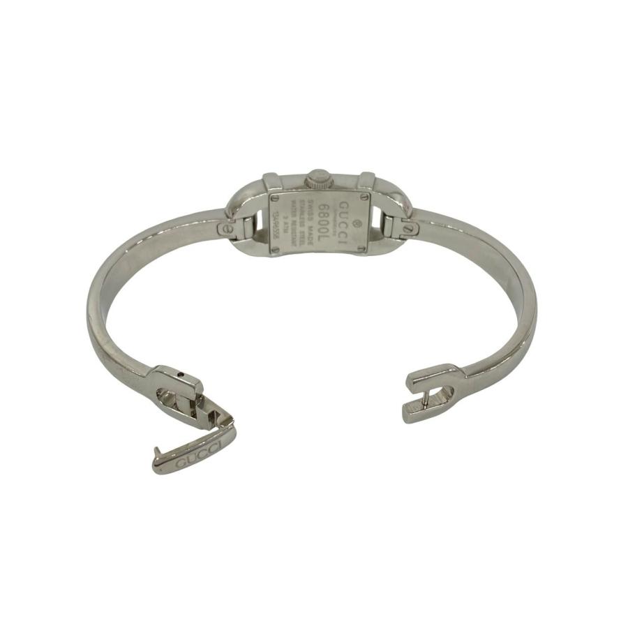 GUCCI（グッチ） 稼働品 極 美品 6800L バングルウォッチ ステンレス