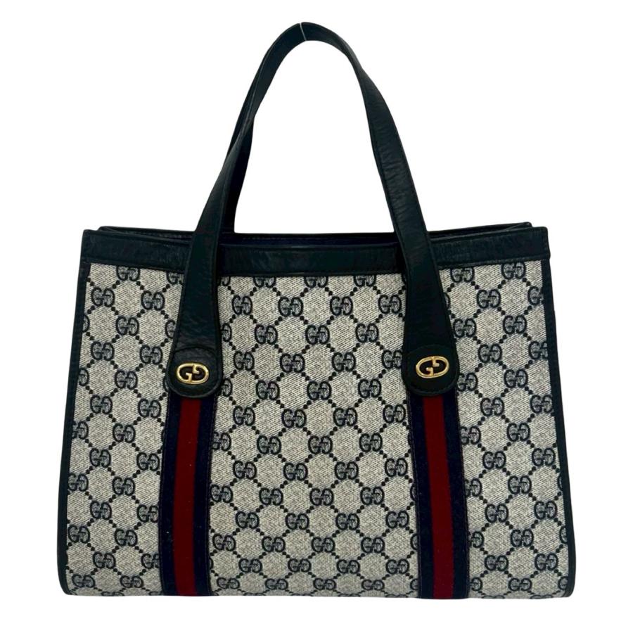GUCCI（グッチ） 極 美品 オールドグッチ シェリーライン GG ロゴ 柄