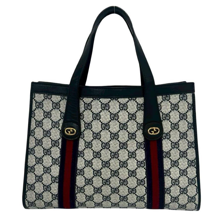 GUCCI（グッチ） 極 美品 オールドグッチ シェリーライン GG ロゴ 柄