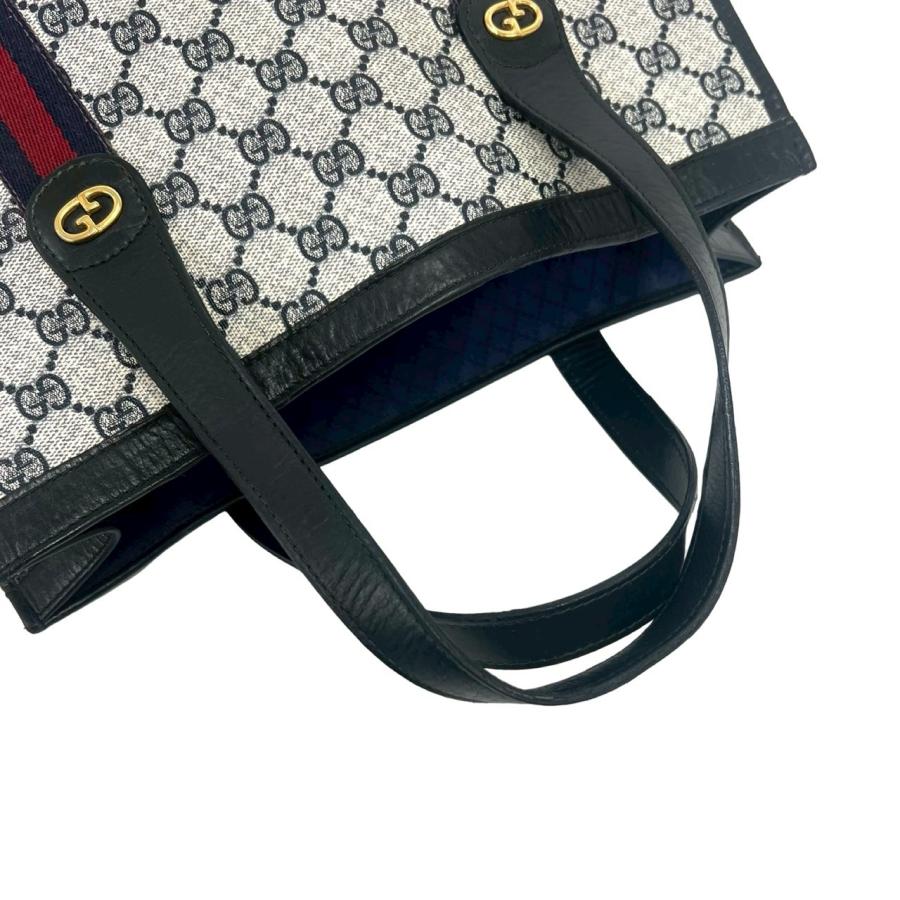 GUCCI（グッチ） 極 美品 オールドグッチ シェリーライン GG ロゴ 柄