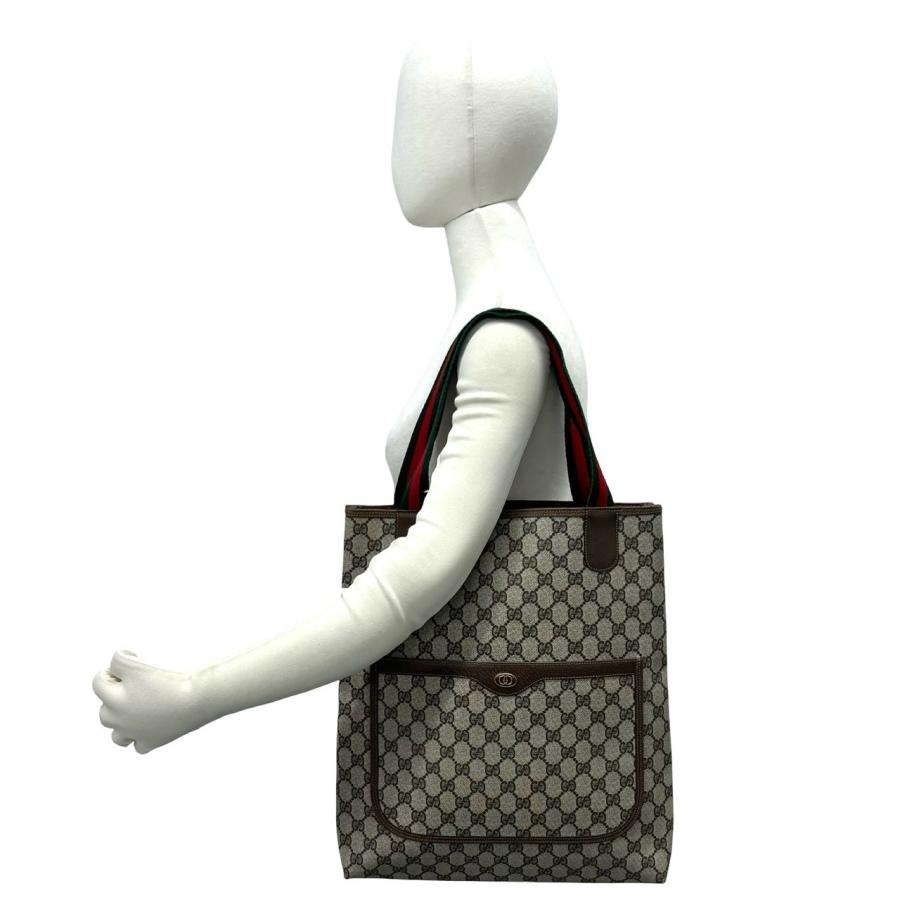 GUCCI（グッチ） 極 美品 オールドグッチ シェリーライン GG ロゴ 柄