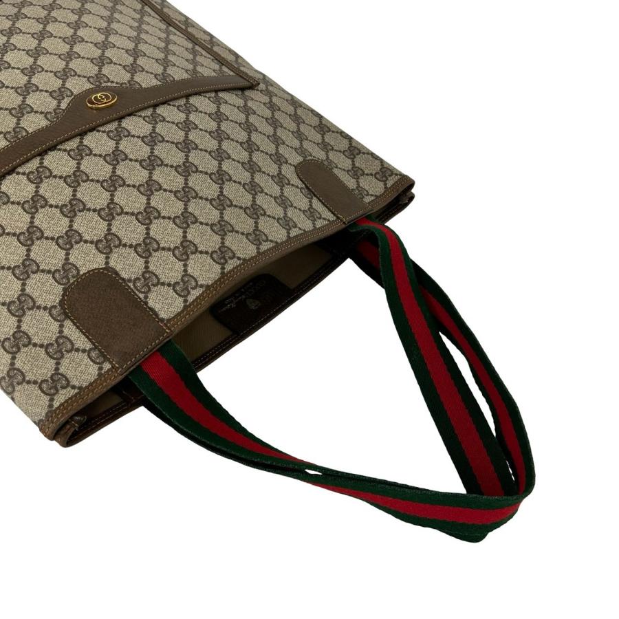 GUCCI（グッチ） 極 美品 オールドグッチ シェリーライン GG ロゴ 柄