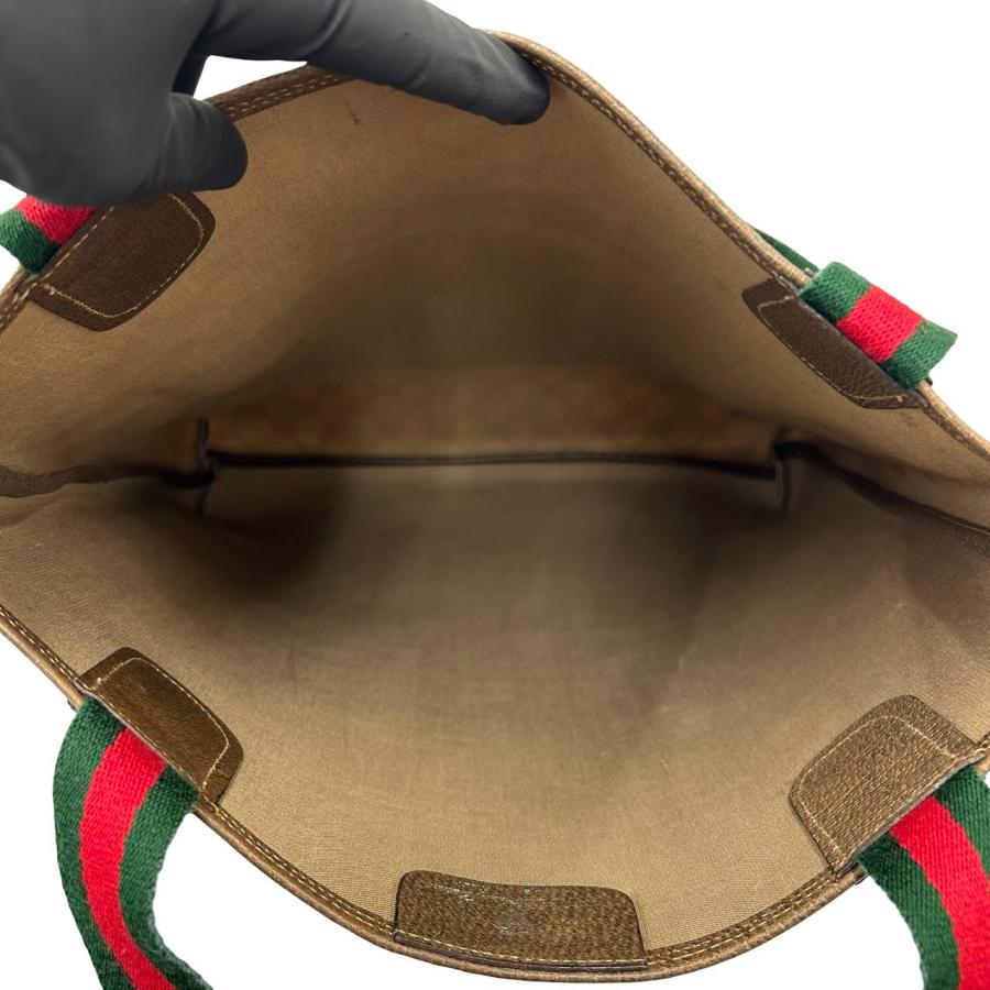 GUCCI（グッチ） 極 美品 オールドグッチ シェリーライン GG ロゴ 柄