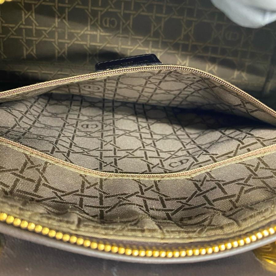 極 美品 Christian Dior ディオール レディディオール カナージュ