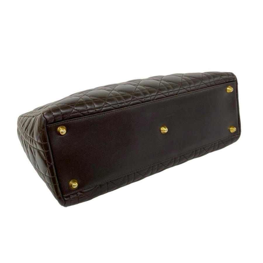 極 美品 Christian Dior ディオール レディディオール カナージュ