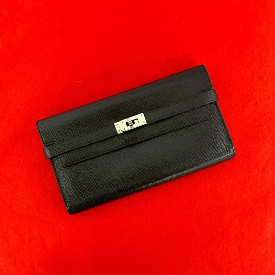 HERMES（エルメス） 極 美品 □O 刻印 ケリー ウォレット ロング
