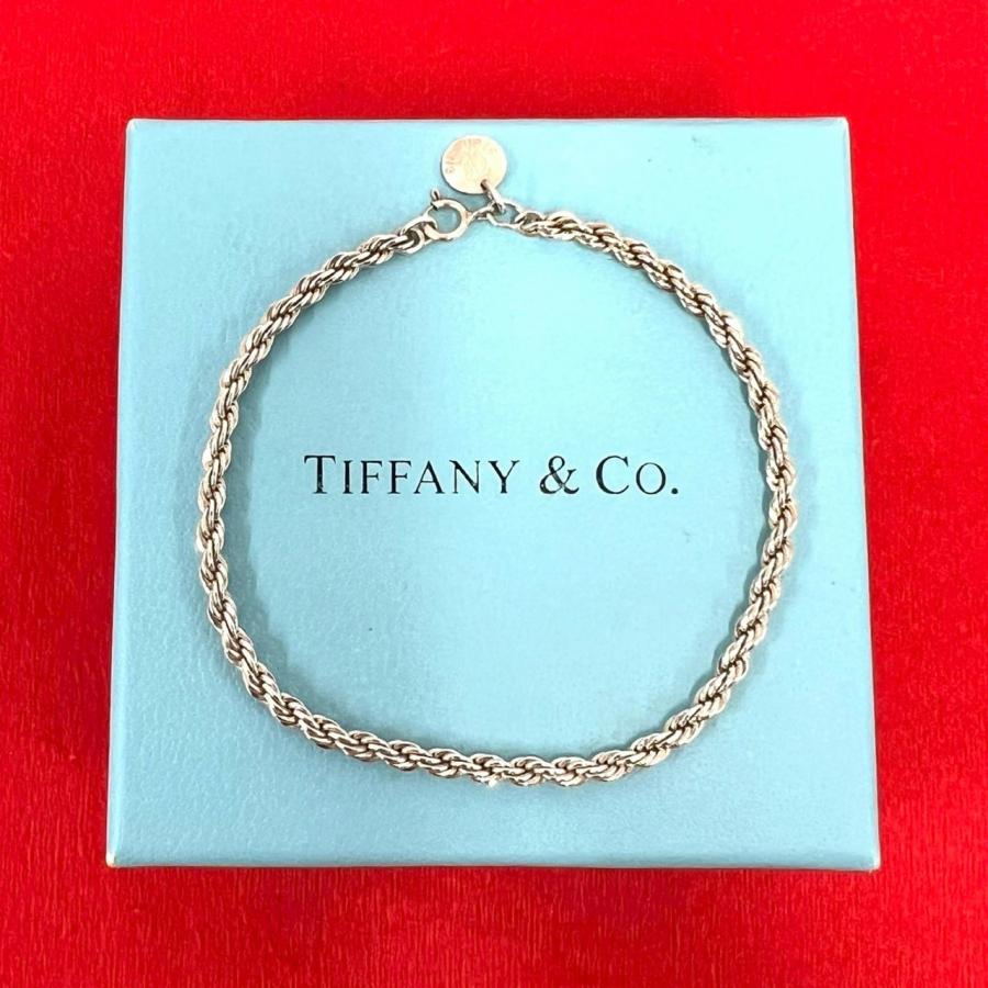 ティファニー　ツイストブレス TIFFANY&Co.（ティファニー） 極 美品 ヴィンテージ ツイストロープ