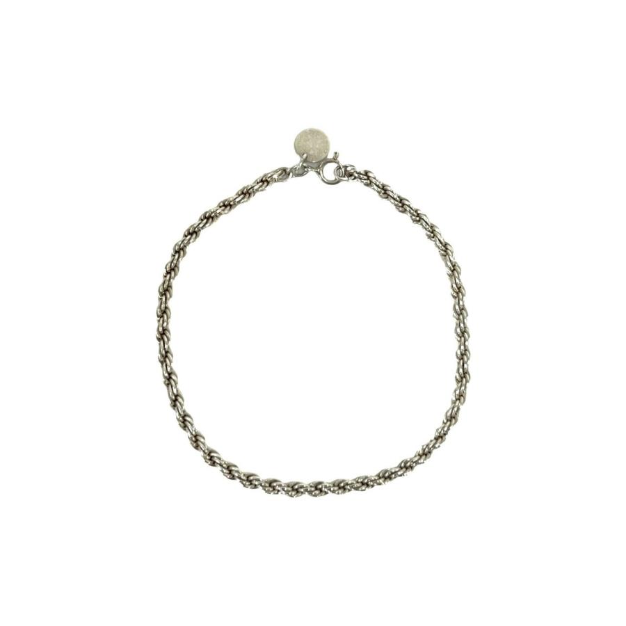 TIFFANY ティファニー ツイストロープ ブレスレット シルバー TIFFANY&Co.（ティファニー） 極 美品 ヴィンテージ ツイストロープ