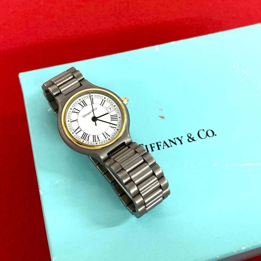 TIFFANY&Co.（ティファニー） 稼働品 極 美品 保存箱付 アトラス