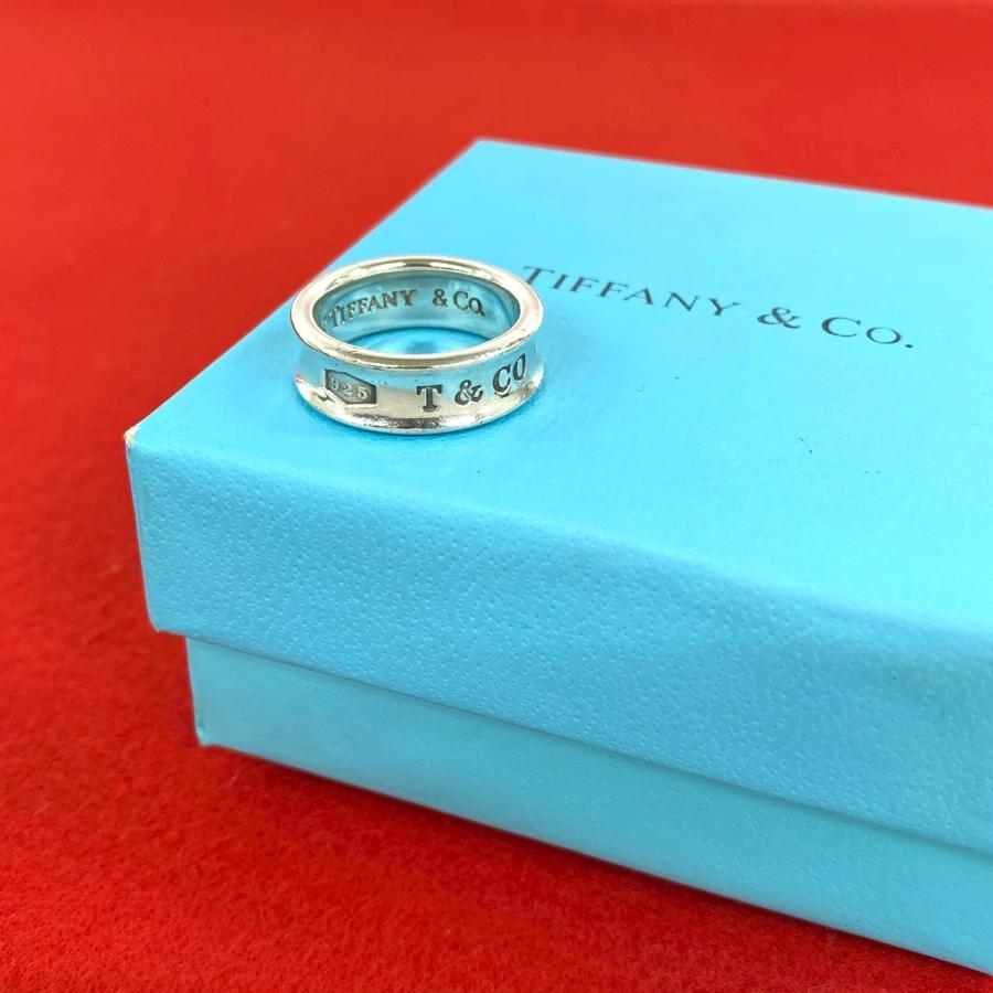 【ティファニー】リング 925シルバー【 Tiffany & Co. 】 TIFFANY&Co.（ティファニー） 極 美品 ヴィンテージ ナロー リング