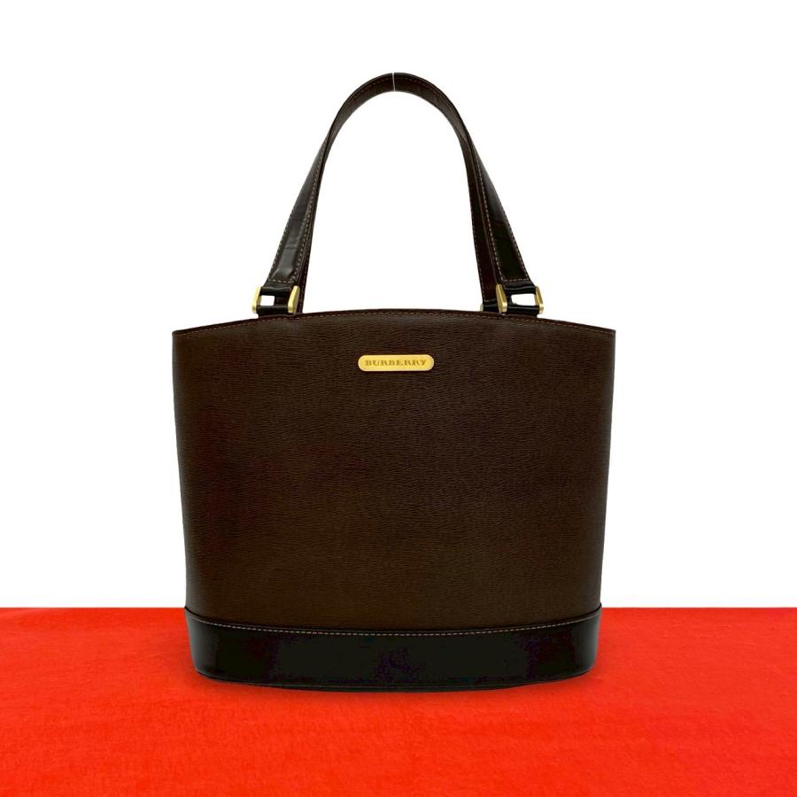 BURBERRY（バーバリー） 極 美品 ロゴ ゴールド 金具 ノバチェック 柄 