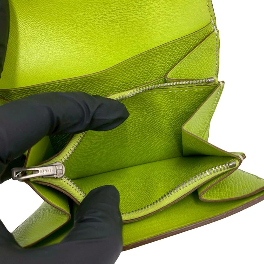HERMES（エルメス） 極 美品 □P 刻印 コンスタンス コンパクト ヴォー 