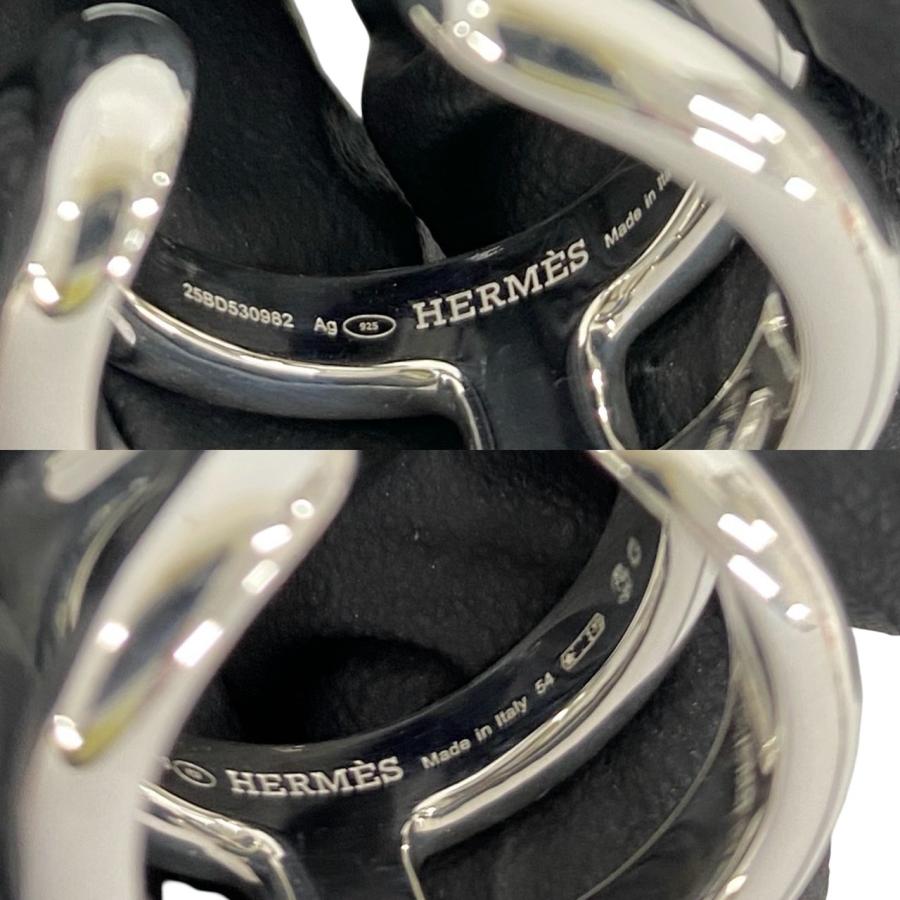 HERMES（エルメス） 極 美品 保存箱付 オスモズ PM シルバー925 指輪