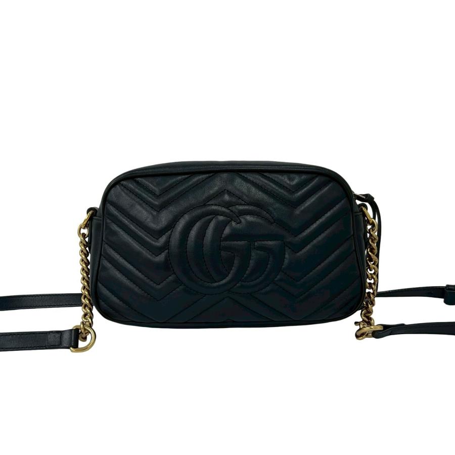 GUCCI（グッチ） 極 美品 箱 袋付き GGマーモント ロゴ 金具