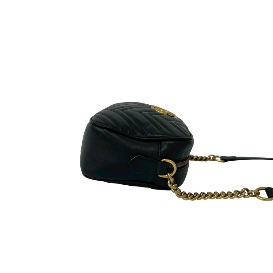 GUCCI（グッチ） 極 美品 箱 袋付き GGマーモント ロゴ 金具