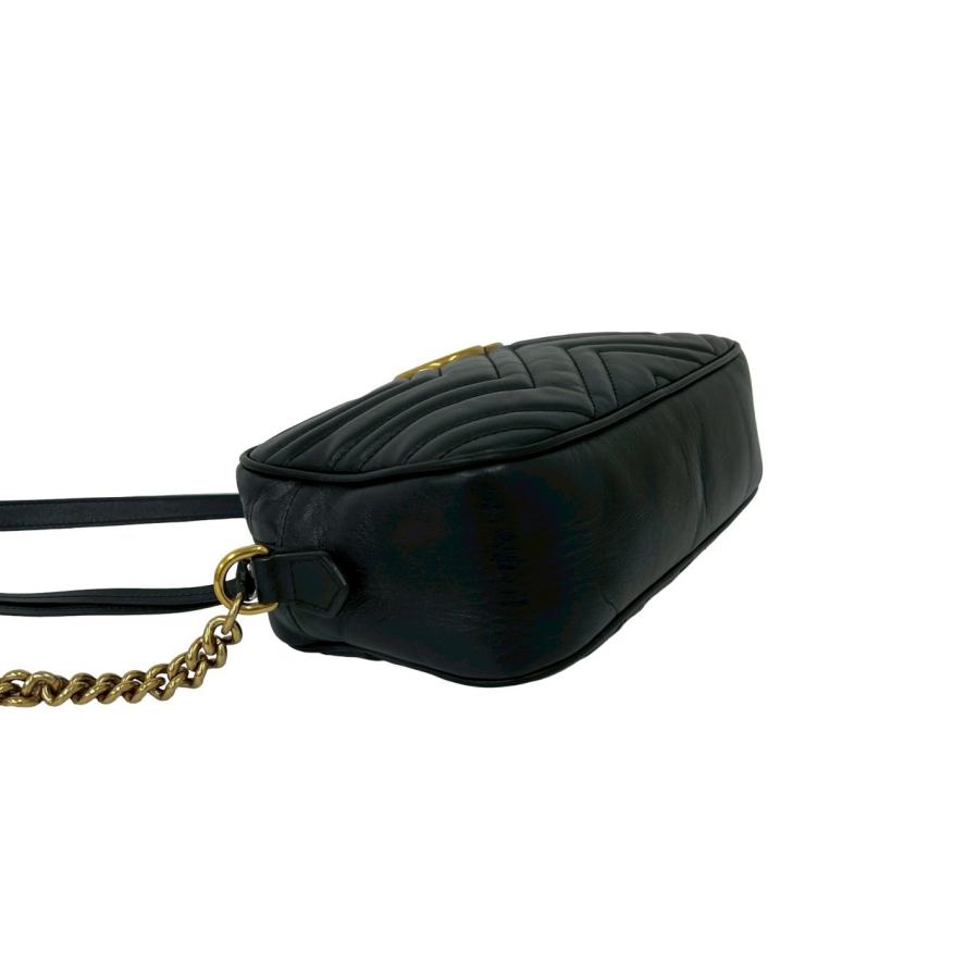 GUCCI（グッチ） 極 美品 箱 袋付き GGマーモント ロゴ 金具