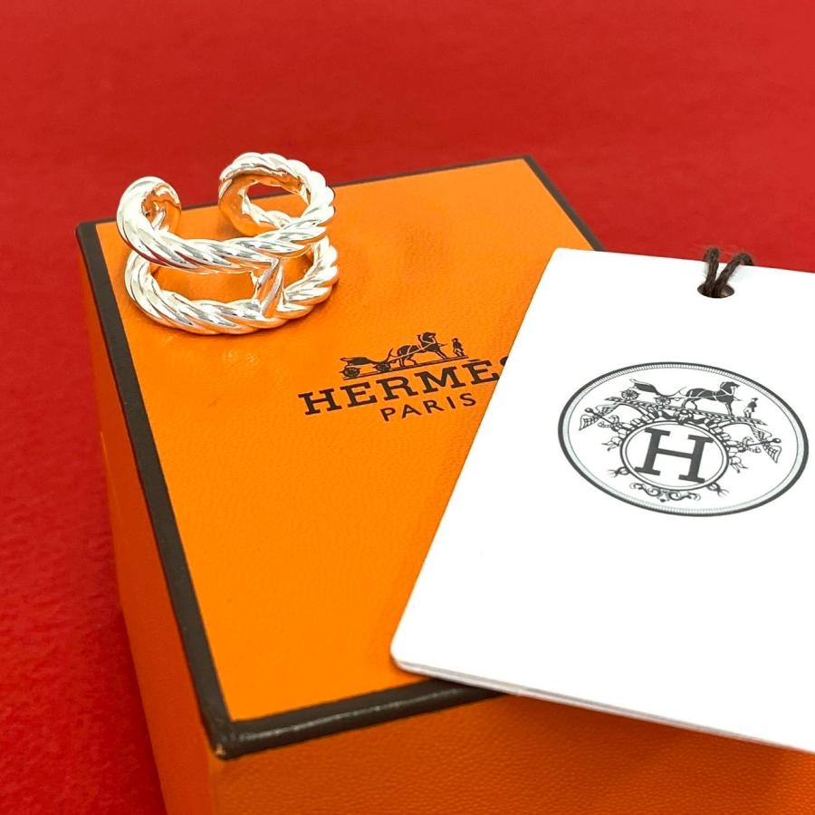 HERMES（エルメス） 極 美品 箱付き シェーヌダンクル アレア 2 リング
