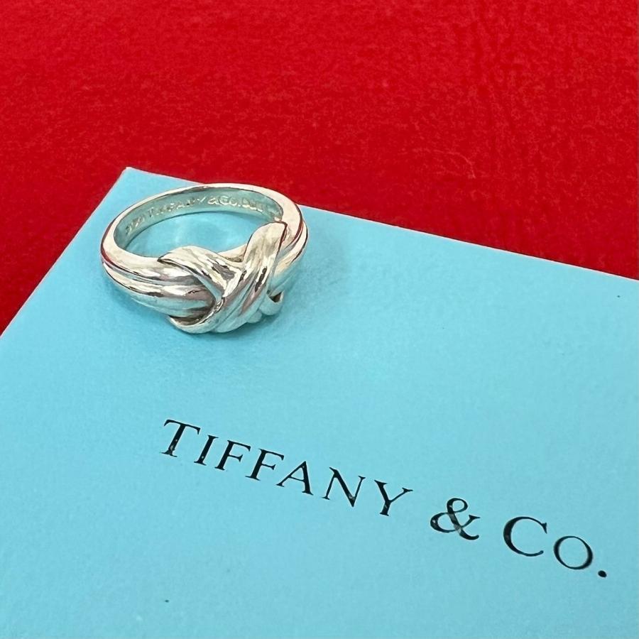 Tiffanyリング　指輪 TIFFANY&Co.（ティファニー） 極 美品 ヴィンテージ シグネチャー
