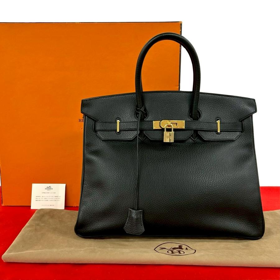 HERMES（エルメス） 極 美品 希少品 箱 袋付き □D 刻印 バーキン 35