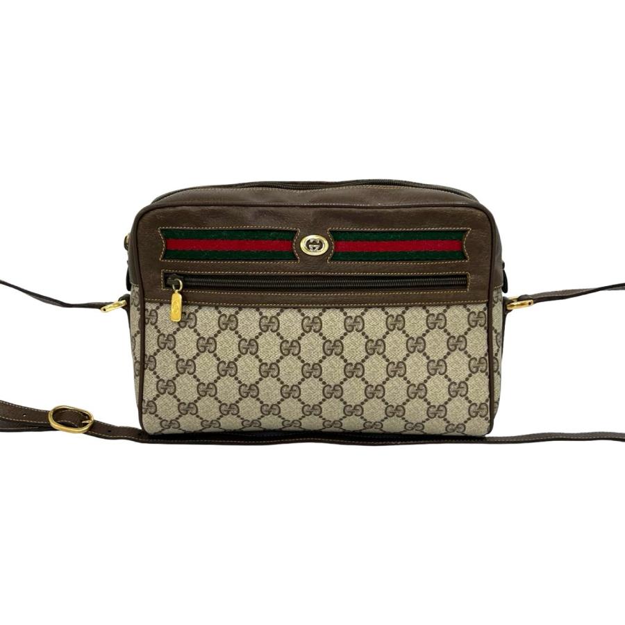 GUCCI（グッチ） 極 美品 オールドグッチ シェリーライン GG ロゴ 柄