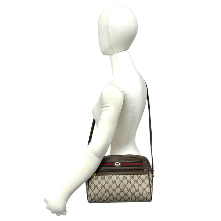 GUCCI（グッチ） 極 美品 オールドグッチ シェリーライン GG ロゴ 柄
