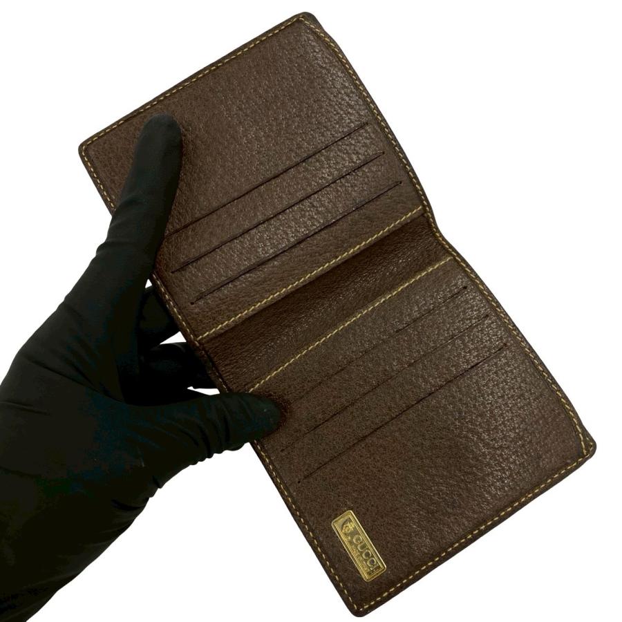 GUCCI（グッチ） 極 美品 オールドグッチ ヴィンテージ GG 柄 レザー