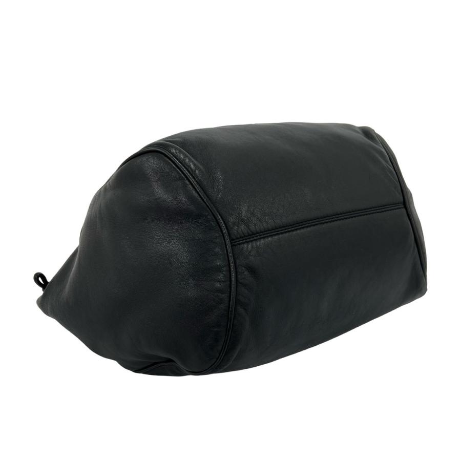 LOEWE（ロエベ） 極 美品 希少品 アナグラム ロゴ レザー 本革 巾着