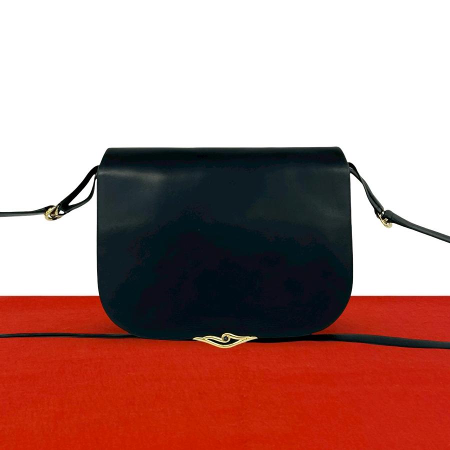 Cartier（カルティエ） 極 美品 ヴィンテージ サファイアライン レザー