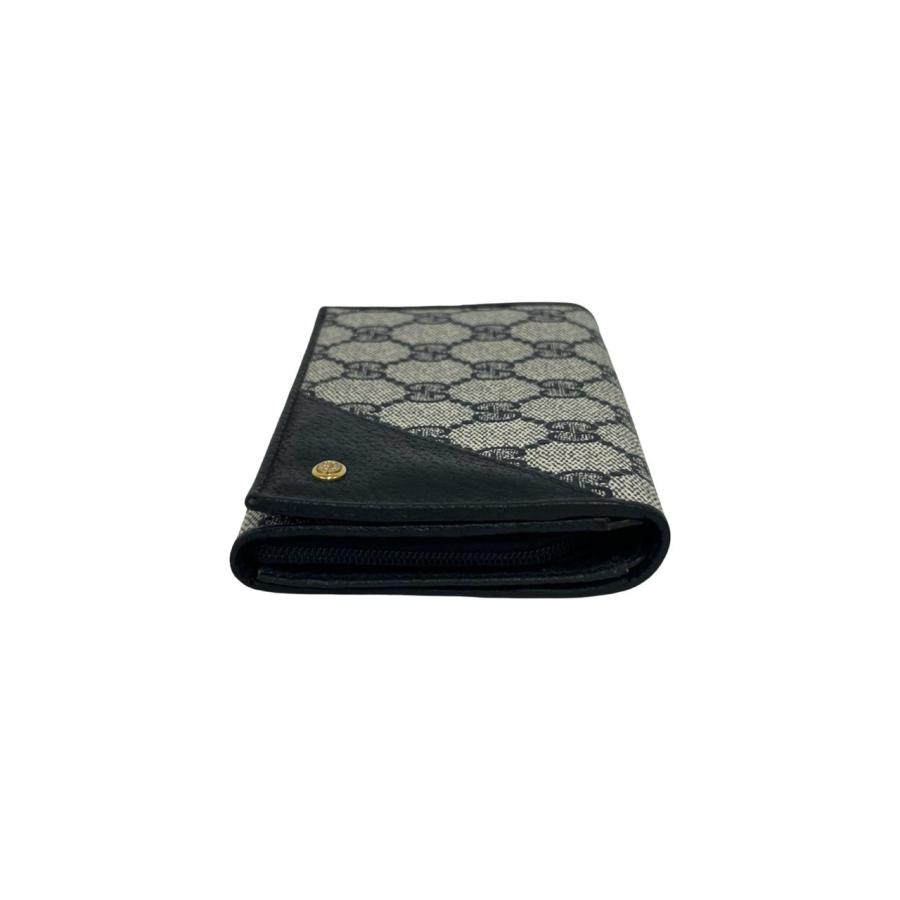 希少 GUCCI グッチ ヴィンテージ 二つ折り 財布 お札入れ カードケース 