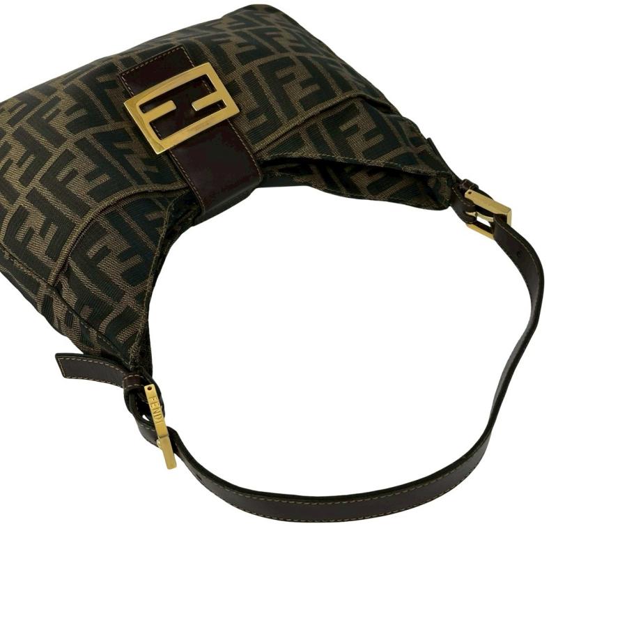 FENDI（フェンディ） 極 美品 ヴィンテージ ズッカ FF 柄 ロゴ 金具 