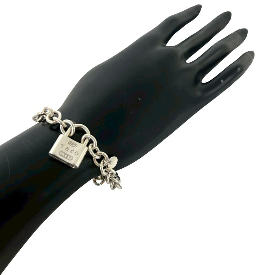 TIFFANY&Co.（ティファニー） 極 美品 ロック ブレスレット シルバー
