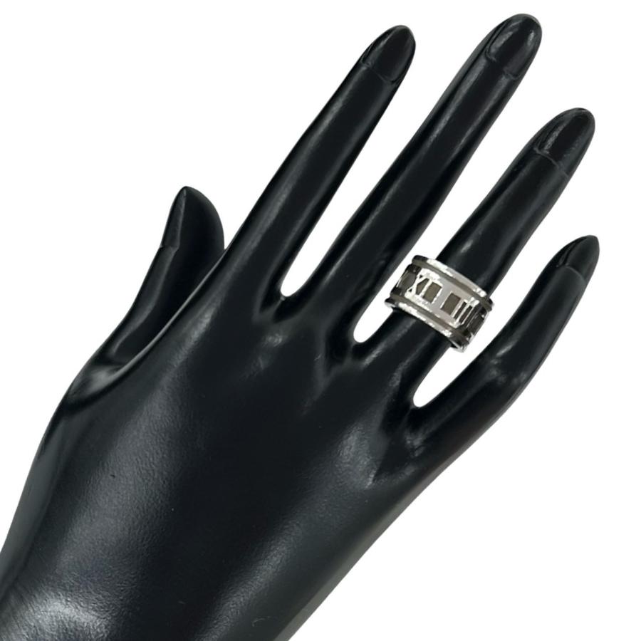 ✨美品✨ ティファニー アトラス リング ワイド 925 刻印【10.5号】 TIFFANY&Co.（ティファニー） 極 美品 ワイド アトラス リング