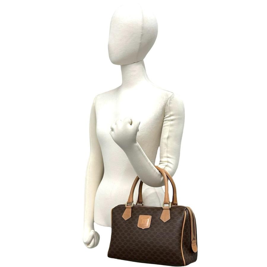 CELINE（セリーヌ） 極 美品 ヴィンテージ マカダム ブラゾン ロゴ 柄