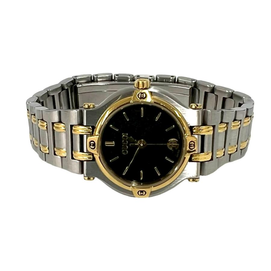 GUCCI（グッチ） 稼働品 極 美品 9000L ロゴ 刻印 ステンレススチール