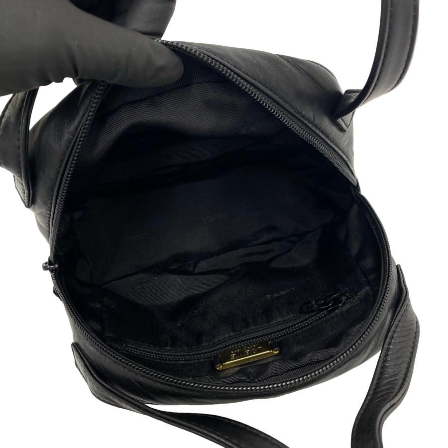 LOEWE（ロエベ） 極 美品 ヴィンテージ アナグラム ロゴ ナッパ レザー