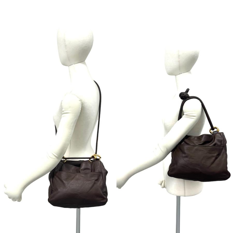 極美品　LOEWE ヴィンテージ アナグラム ナッパレザー ショルダーバッグ 白 LOEWE（ロエベ） 極 美品 ヴィンテージ アナグラム ロゴ ナッパレザー