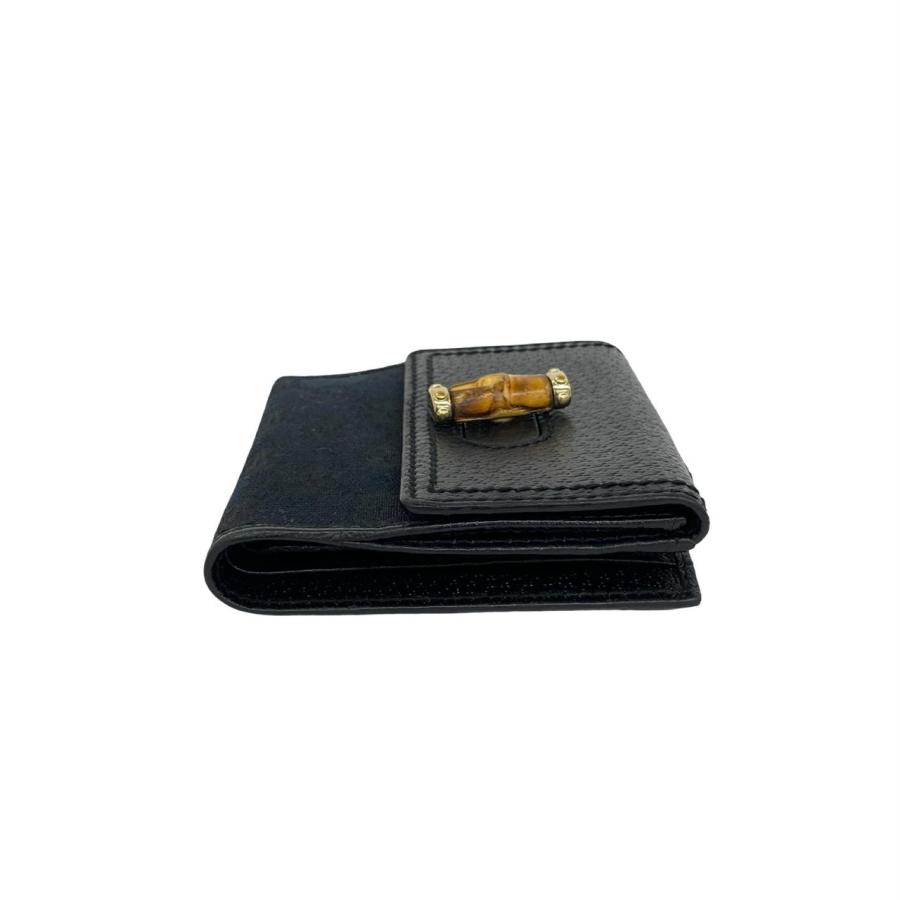 GUCCI（グッチ） 極 美品 箱付き バンブー GG 柄 レザー 本革 GG