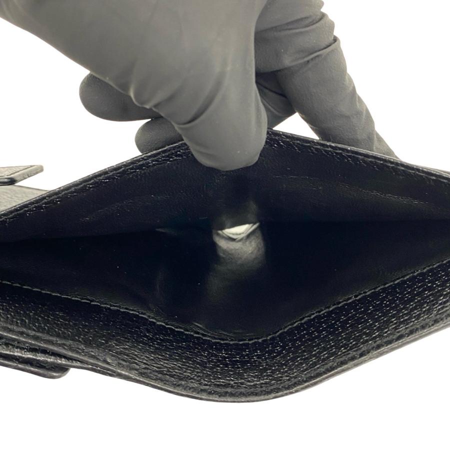 GUCCI（グッチ） 極 美品 箱付き バンブー GG 柄 レザー 本革 GG