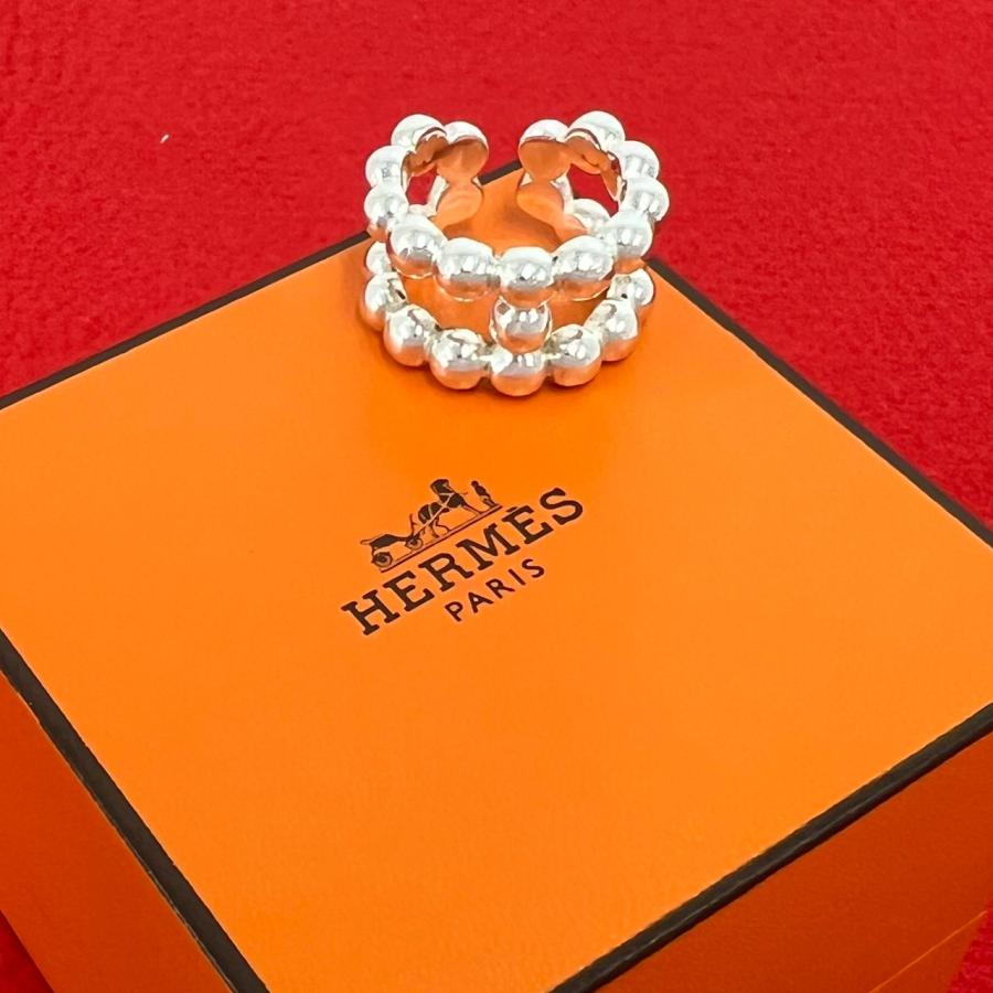 HERMES（エルメス） 極 美品 箱付き パラード リング シルバー925 指輪 