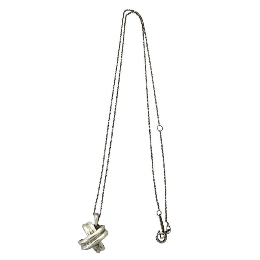 【極美品】 ティファニー シグネチャークロス ネックレス シルバー925 TIFFANY&Co.（ティファニー） 極 美品 ヴィンテージ シグネチャー