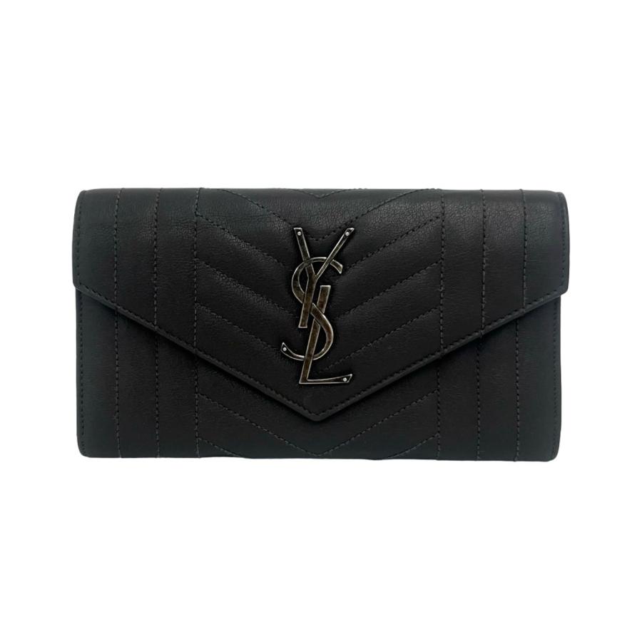 極 美品 希少品 SAINT LAURENT PARIS サンローランパリ YSL カサンドラ