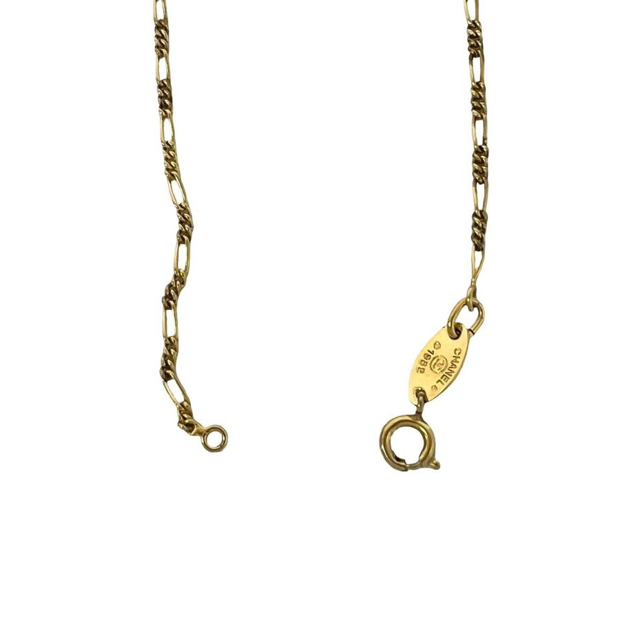 14215 CHANEL シャネル ネックレス ココマーク 1982 刻印あり CHANEL（シャネル） 極 美品 箱付き コメあり 1982 CHANEL
